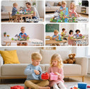 150PCS Magnetic Building Blocks, 1 Inch Magnetic Cubes for Kids Ages 3-8, STEM Montessori Toys, Creative Construction & Stacking Toys, Educational Magnetic Blocks for Boys & Girls by TinyTreasures Baby Boutique