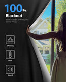 Sumobaby Blackout Curtains for Bedroom Portable 63"x63",No Drill Blackout Shades with Upgraded Hook&Loop Tapes,100% Black Out Window Cover,Thermal Insulated Blinds for Bedroom,Nursery(1 Panel,Black) by TinyTreasures Baby Boutique