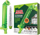 Home Armor Power Clean Wand, Outdoor Cleaning System, Blasts Away Stains from Mold, Mildew, Algae, Dirt and Grime for Visible Results in Seconds, No Scrubbing Required, Reusable by CozyNest Decor