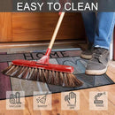CHICHIC Welcome Door Mat 18x 30 Inch Front Doormat Outdoors for Home Entrance Outdoors Mat for Outside Entry Way Doormat Entry Rugs, Heavy Duty Non Slip Rubber Back Low Profile, Heart by CozyNest Decor