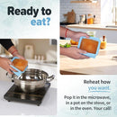 2-Cup Silicone Freezer Trays with Lids – Perfect for Meal Prep, Portion Control, and Easy Freezing-Meal Prep Container Molds for Soup,Leftovers (Aqua, 2 Pack) by TinyTreasures Baby Boutique