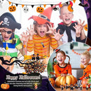 50 Pcs Halloween Mini Figurines Tiny Pumpkin Figures to Hide and Seek Rubber Wizard Miniatures Ornaments Gifts for Halloween Party Favors Table Decorations(Wizard) by CozyNest Decor