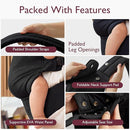Momcozy Baby Carrier - Ergonomic, Cozy and Lightweight Carrier for 3-24 Months, Effortless to Put On, Ideal for Hands-Free Parenting, Enhanced Lumbar Support, Purehug for Infant to Toddler, Black by TinyTreasures Baby Boutique