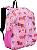 Wildkin 15-inch Kids Backpack – Durable, Padded, Adjustable for School & Travel - Horses by TinyTreasures Baby Boutique