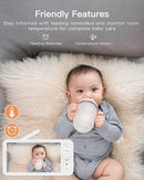 ARENTI Baby Monitor 2 Cameras, Smart Baby Camera with 5-Inch Wireless Display, Super Night Vision, Temperature Sensor, Sound Detection, Auto Motion Tracking, 2-Way Audio, VOX Mode(B2 Set) by TinyTreasures Baby Boutique