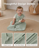 Yoofoss Baby Sleep Sack 18-24 Months Baby Wearable Blanket 100% Organic Cotton 2-Way Zipper TOG 0.5 Toddler Sleeping Sack Lightweight by TinyTreasures Baby Boutique