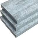 Sorbus Floating Shelves - 3 Pack 16 Inch Rustic Blue Wall Shelves for Bedroom, Kitchen, Living Room, Bathroom Shelves, Home Decor, Office - Floating Shelf for Trophies, Books, Frames, Toilet Paper by CozyNest Decor