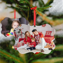 Personalized Christmas Ornaments 2025, Custom Photo Text Hanging Ornament Keepsake Gift for Christmas Tree Decorations, Baby Shower, Engaged, Married, Family, Friends by TinyTreasures Baby Boutique