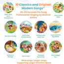 GO GO Bible Story Songs: 10 Toddler Songs, Christian Toys for Toddlers 3-5, Sound Books for Toddlers 1-3 by TinyTreasures Baby Boutique