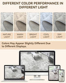 Washable Area Rugs 6'x9' Non-Slip Modern Abstract Soft for Living Room Entryway Bedroom Nursery, Print Pattern, Gray White Grey by TinyTreasures Baby Boutique