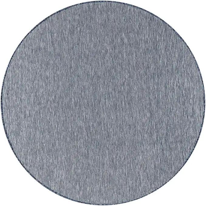 Keen Home Design Terrace Outdoor Round Rug - 8ft Round Washable Indoor/Outdoor Rug for Patio, Kitchen, Balcony, Beach, Garden, Deck and Porch, Size: 7'7" Round, photo 3 of 6