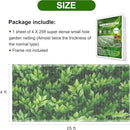 Garden Netting, Jevrench Durable Ultra Fine Garden Netting, Garden Plant Cover Row Cover Makes Plants, Vegetables, Fruits, and Flowers Grow Better (4ft x 25ft) by GreenHaven Gardens