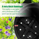 10 Inch Plastic Nursery Pots for Plants 10 Pack Plant Pots with Drainage Holes 2 Gallon Nursery Pots Perfect for Indoor Outdoor Plants Such as Herbs, Strwaberrys and Flowers, Black by GreenHaven Gardens