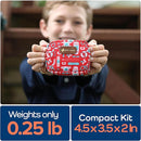 KEEP>GOING KeepGoing Small Travel First Aid Kit Kids – 60 Pc. Mini First Aid Kit for Purse, Diaper Bag, & Backpack with Latex-Free Bandages – 4 Oz., & 4.5 x 3.5 x 2 in, TSA-Approved by TinyTreasures Baby Boutique