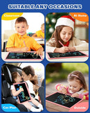 Bravokids 15 Inch LCD Writing Tablet for 3 Year Olds - Electronic Drawing Pad and Doodle Board as Educational Birthday Gifts for Girls and Boys (Pink) by TinyTreasures Baby Boutique
