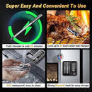 Wireless Meat Thermometer with 4 Probes, Inkbird Wifi BluetoothThermometer Digital Wireless for Rotisserie Grill Oven,Unlimited Range Dishwasher Waterproof Bluetooth Meat Thermometer for iOS & Android by TinyTreasures Baby Boutique