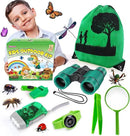 Kids Explorer Kit & Bug Catcher Kit, Camping Gear for Kids, Outdoor Exploration Set with Backpack & Binoculars, Ideal Outdoor Adventure Toys for Boys Girls 3-12 by GreenHaven Gardens