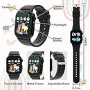Kids Watch Boys with 32 Games Toys for Ages 5-12 Smart Watch for Kids with HD Touch Screen Video Camera Music Player Pedometer Learn Cards Audiobook, 10 9 8 7 6 5 Year Old Boys Birthday Gifts by TinyTreasures Baby Boutique