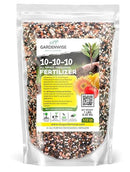 10-10-10 Plant Fertilizer Slow Release - 10 10 10 All Purpose Granular Garden Fertilizer for Vegetables, Tomato, Arborvitae, Shrubs, Rose, Flowers, Fruit, Fig Trees (1/2 Quart) by GreenHaven Gardens