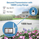 VTech Video Baby Monitor with 3 Cameras, 5" LCD Screen, Up to 17Hrs Video & 31Hrs Audio Battery Life, Night Vision, 1000ft Range, Pan-Tilt-Zoom, Lullabies, Soothing Sounds, Temperature Sensor, VM924-3 by TinyTreasures Baby Boutique