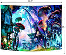 Delur Fantasy Forest Tapestry Enchanted Forest Mystical Magical Tree Tapestry Psychedelic Abstract Nature Landscape Wall Hanging Headboard for Bedroom Living Room Home Decor (59.1" x 78.7") by CozyNest Decor