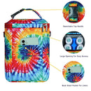 Breastmilk Cooler Bag with Ice Pack - Fits 4 Bottles Up to 9 Ounce - Insulated Baby Bottle Cooler on The Go with Strap by TinyTreasures Baby Boutique