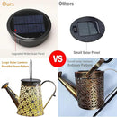 Solar Watering Can Lights, Large Retro Metal Hanging Solar Lights Outdoor Waterproof, Gardening Gifts for Mom Grandma Women Birthday, Garden Decor Yard Light Outside for Porch Landscape Patio by GreenHaven Gardens