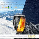 I-SHUNFA 96 LED Outdoor Waterproof Solar Torch Lights with 3 Modes—Flickering Flame, Fade Effect, or Full Brightness! Automatic On/Off Landscape Decorations and Security Lights by GreenHaven Gardens