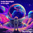 BVBOX Astronaut Space Blacklight Tapestry 79"x59", UV Reactive Astronaut Universe Planet Glow in Dark Tapestries, Black Light Neon Upright Poster Wall Hanging Backdrop Decor for Bedroom Living Room by CozyNest Decor