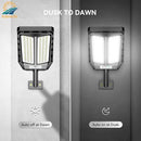 5000W Solar Lights Outdoor - 7000K LED Solar Street Lights Outdoor with Motion Sensor and Remote Control, IP66 Waterproof, Dusk to Dawn for Yard, Patio, 2 Pack by GreenHaven Gardens