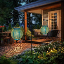TAKE ME Solar Lanterns Outdoor Lights Waterproof Garden Lanterns for Patio,Outside Mothers Day Gifts Mom Wife Grandma Birthday Gifts [Set of 2] by GreenHaven Gardens