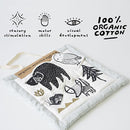 Wee Gallery Woodland Activity Pad Organic Baby Play Mat with Sensory Toys, High Contrast Newborn Essentials Soft Tummy Time Mat for Babies 0-12 Months, Visual and Motor Skill Development Toy by TinyTreasures Baby Boutique
