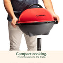 Cuisinart Indoor/Outdoor Electric Grill, 2-in-1 Portable BBQ with Nonstick Cooking Surface, Electric Grill Outdoor with Adjustable Heat, Stand/Tabletop Options for Cookouts, Barbecues, Small Spaces by GreenHaven Gardens