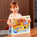 Noah Jigsaw Puzzles for Toddlers Age 3-5, 48pcs Preschool Educational Learning Toys Sets Gift for Baby Infants Boys and Girls (Noah's Ark…) by TinyTreasures Baby Boutique