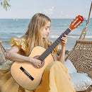 VEVOR Acoustic Guitar, Classical Guitar Starter Kit for Beginners, with Nylon Strings, Basswood Guitar, for Kids Adults Girls Boys Students by TinyTreasures Baby Boutique