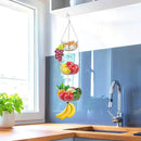 Simple Houseware Modern 3-Tier Hanging Fruit Basket, Chrome by CozyNest Decor