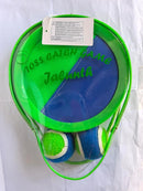 Jalunth Ball Catch Set Games Toss Paddle - Beach Toys Back Yard Lawn Outdoor Pool Backyard Camping Throw Age 3 4 5 6 7 8 9 10 11 12 Years Old Boys Girls Kids Adults Family Outside Easter Gifts Green by TinyTreasures Baby Boutique