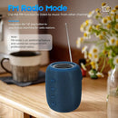Portable Bluetooth Speaker, BT5.3 Wireless Speaker 20W Bass Diaphragms with Multi LED Light Dynamic Modes, IPX6 Waterproof 16H Playtime supports FM Mode, TF, USB for Home, Cycling, Outdoor, Beach by TinyTreasures Baby Boutique