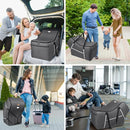 Infant Car Seat Travel Bag for Airplane Compatible with All Nuna Pipa Car Seat and Base,Chicco KeyFit 30 and Base, Padded Car Seat Bags for Air Travel,Car Seat Gate Check Bag with Side Pocket, Gray by TinyTreasures Baby Boutique