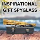 Rare Brass Telescope Spyglass - East India Company 1818 Tracker Vintage Pirate Spyglass Scope Antique Large Handstitched Leather Gift Box (BT-EIC17) by TinyTreasures Baby Boutique