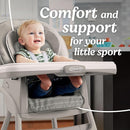 Graco Table2Table LX 6-in-1 Highchair, Willow with Infant Head Support & One-Hand Removable Tray by TinyTreasures Baby Boutique