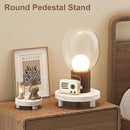 3 Pcs Wood Plant Stand Indoor Outdoor, Round Wood Riser for Decor 6/8/10" Wooden Stool Display Stand Flower Pot Holder Small Planter Tray Modern Potter Decorative for Desktop Counter Room by GreenHaven Gardens