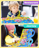 Benresive Reusable Sticker Book for Toddlers 2-4 Years, Fun Travel Stickers for Kids, Waterproof Sticker Books for Toddlers 1-3, Crafts Activities for Todddlers 1-3 2-4 3-5 - Ocean World by TinyTreasures Baby Boutique