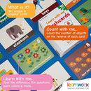 LearnWorx 101 Baby Flash Cards for Toddlers 1-3 | Award Winning First Words Toddler Flash Cards | Speech Toys Help Learn Objects, Numbers & Play Games - Big Toddler Learning Flashcards Preschool Kids by TinyTreasures Baby Boutique