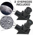 NASA Lunar Telescope for Kids – 90x Magnification, Includes Two Eyepieces, Tabletop Tripod, and Finder Scope- Kids Telescope for Astronomy Beginners, Space Toys, NASA Gifts (Amazon Exclusive) by TinyTreasures Baby Boutique