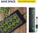 iPower 10"x20.75" Seeding Heat Mat, Adjustable Temperature Waterproof Durable Germination Station, Hydroponic Heating Pad for Indoor Gardening by GreenHaven Gardens