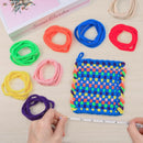 IQKidz 224 PCS Loom Loops Refill for Potholder Weaving Loom Kit Toys, Elastic DIY Arts and Crafts Loops Supplies for Kids Beginners, Perfect Birthday Gifts for 5 6 7 8-12 13 Year Old Girls by TinyTreasures Baby Boutique