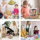 250 Pieces Building Blocks Kids STEM Toys Educational Building Toys Interlocking Solid Plastic Discs Sets for Preschool Boys and Girls Aged 3+ by TinyTreasures Baby Boutique