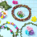 Syhood Rose Style Crowns Making Kit, 168 Pcs Parts, Make Your Own Flower Crown Wreath Headbands and Bracelets Craft Kit Hair Accessories Handmade DIY Floral Crown Garland Kit Presents for Party by TinyTreasures Baby Boutique