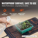 VEVOR 2 Pack Seedling Heat Mat 10"x 20.75", MET-Certified Warm Hydroponic Plant Heating Pad for Seed Starting, Waterproof Heating Mats for Germination, Indoor Gardening Tested toStandards